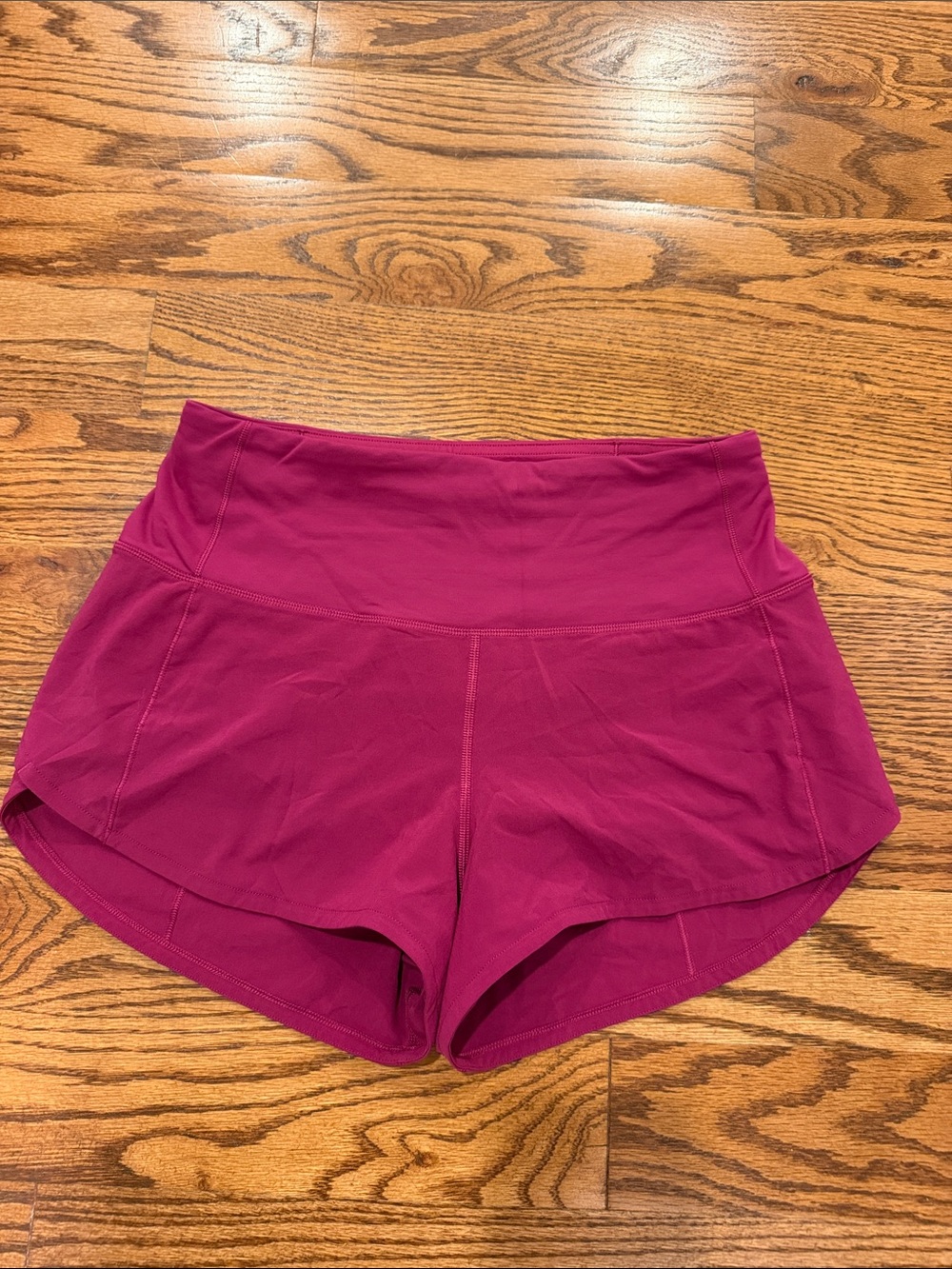 lululemon athletica women's athletic shorts in magenta